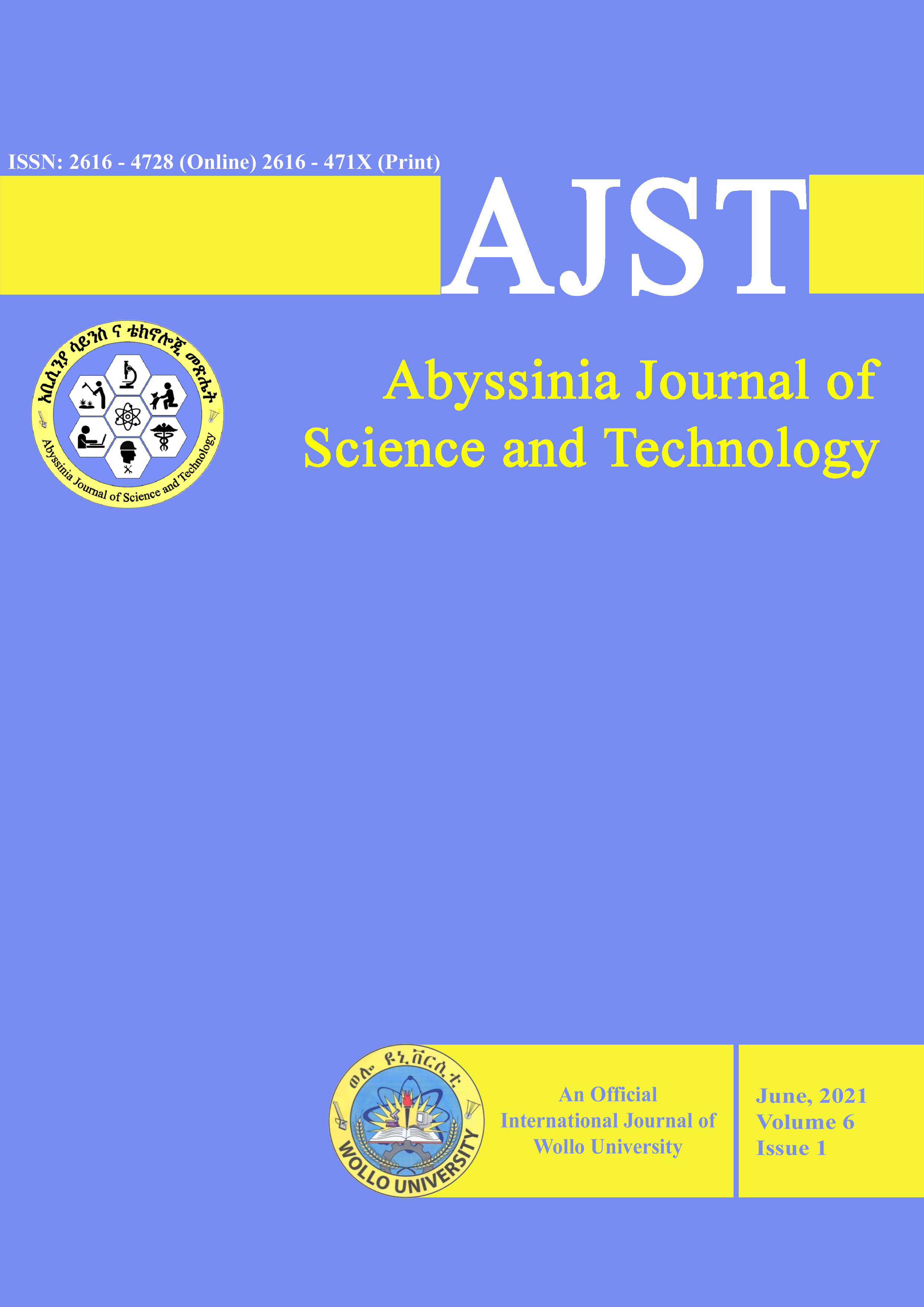 Abyssinia Journal of Science and Technology