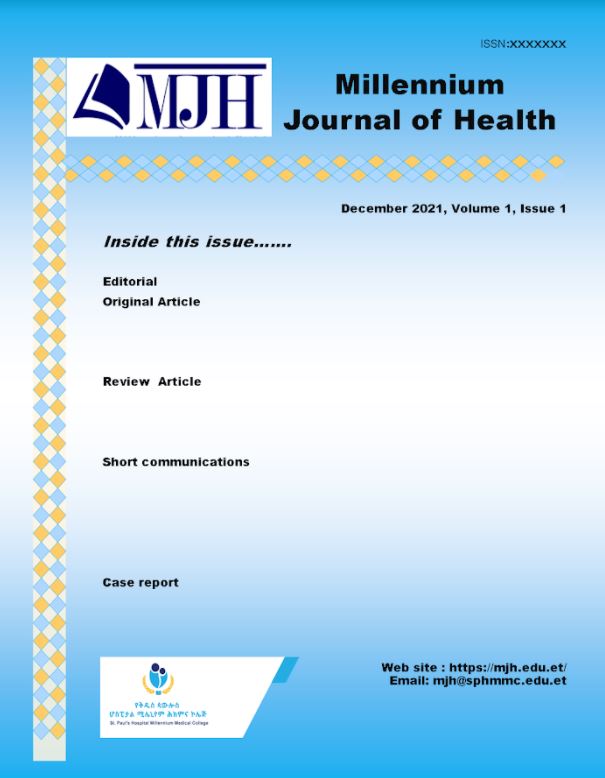Millennium Journal of Health