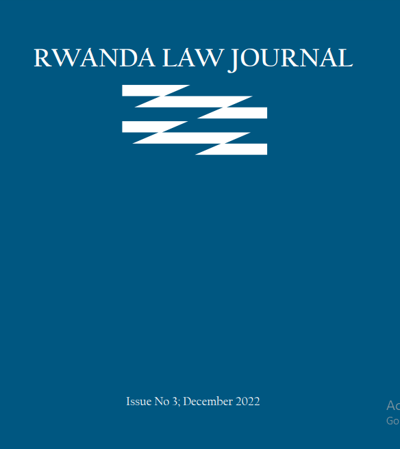 Rwanda Law Journal