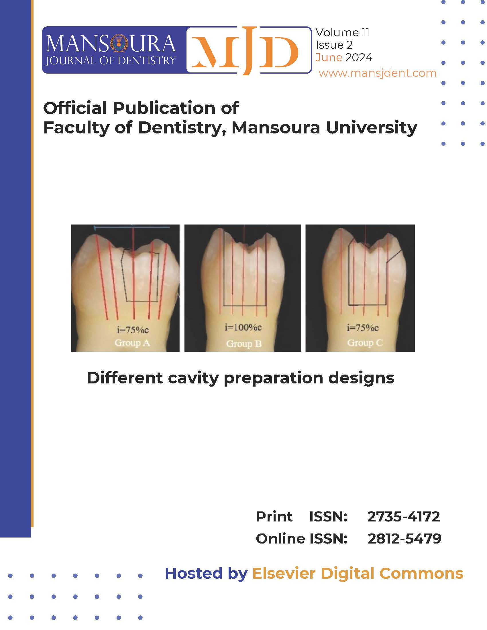 Mansoura Journal of Dentistry